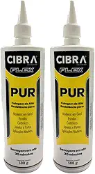 Kit 2 Cola Madeira PUR Alta Resist?ncia Incolor Cibra Flex