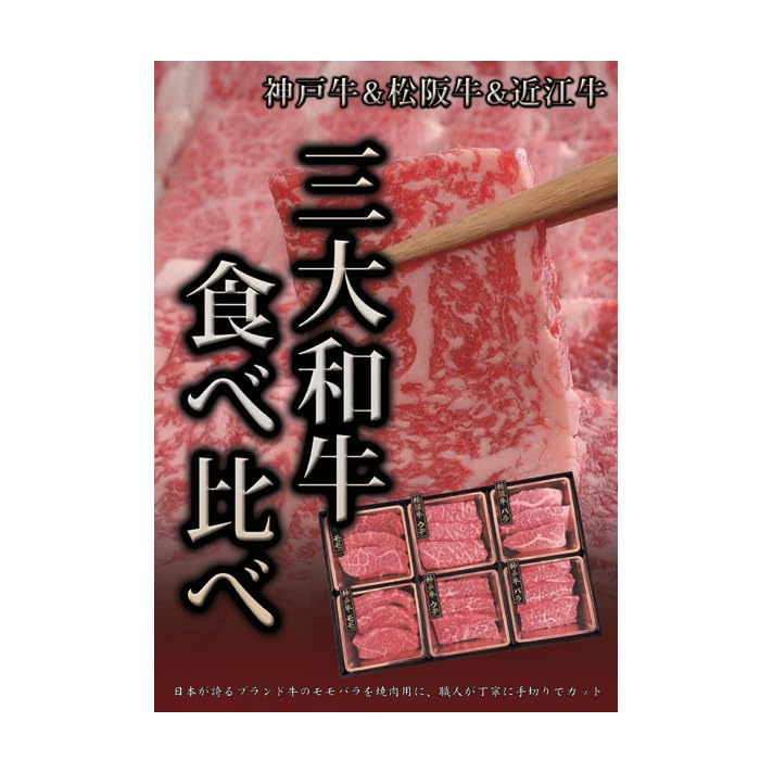 神戸牛&松阪牛&近江牛 三大和牛食べ比べ A3景品パネル＆引換券付き目録 景品 パネル 目録 ビンゴ