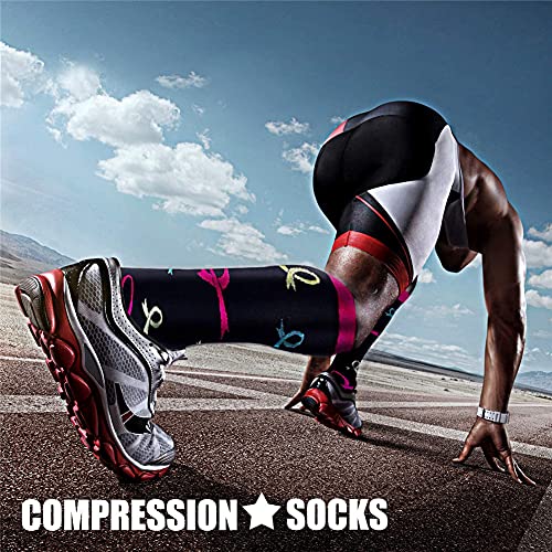 Image of Copper Compression Socks (3 Pairs), 15-20 mmhg is BEST Athletic & Medical for Men & Women, Running, Flight, Travel, Nurses - Boost Performance, Blood Circulation & Recovery