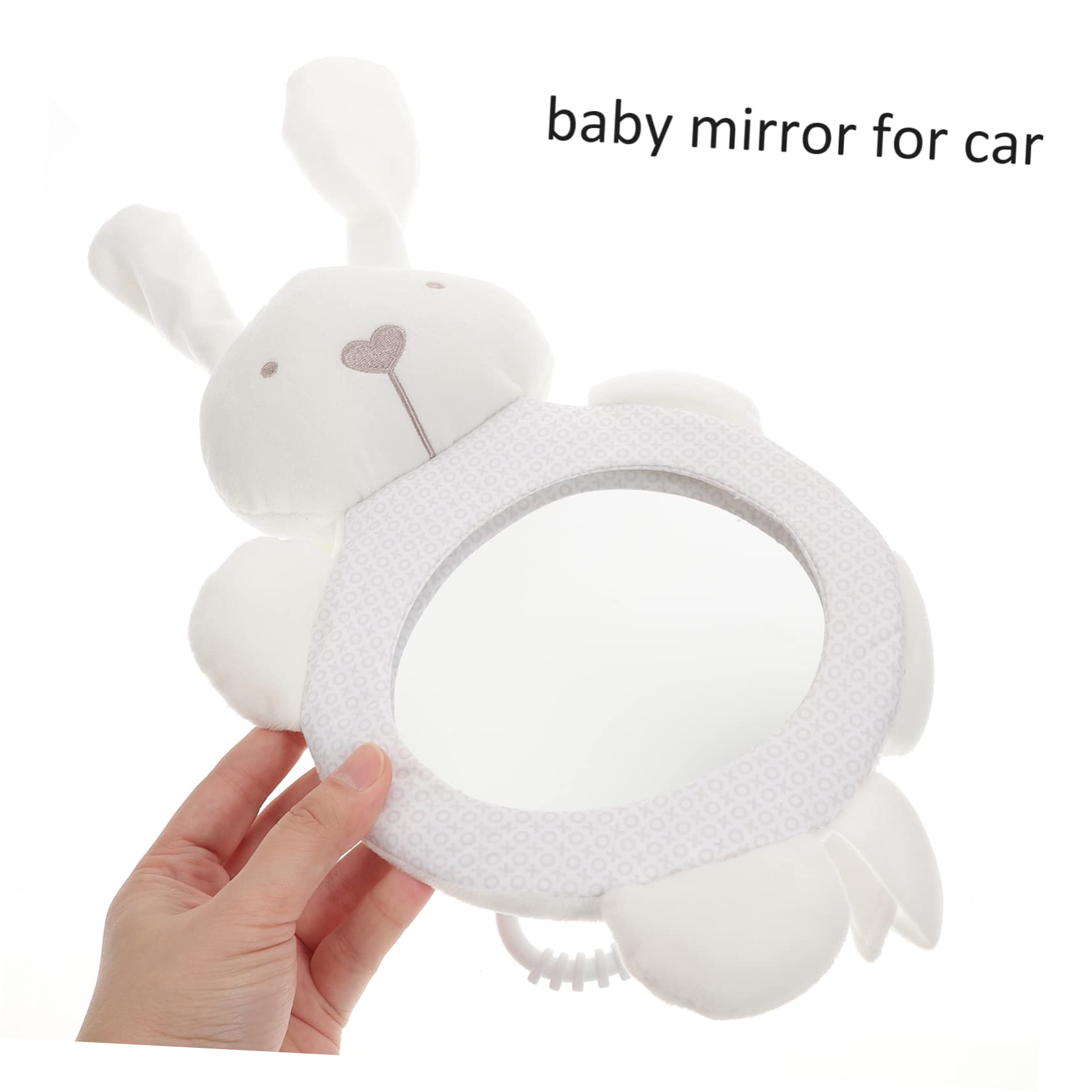 VICASKY 3pièces Miroir De Voiture Pour Forme De Lapin Miroir Observation Arrière Pour Sièges Orientés Vers Arrière Sécurité Et Confort Pour Voiture