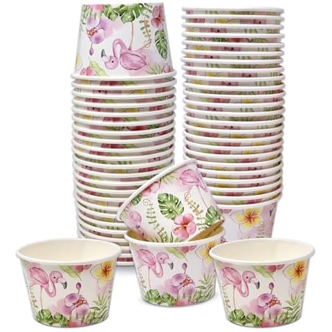 Gift Boutique 48 Count Flamingo Snack Cups Cover