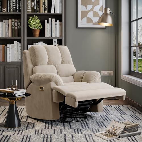 Image of Wakefit Recliner | 3 Year Warranty | Recliner Sofa 1 Seater, XpertGRID Technology, Designed for Supreme Comfort & Relaxation, Easy DIY Assembly, 145 kg Weight Capacity, Electic Virelia (Tuscan Tan)