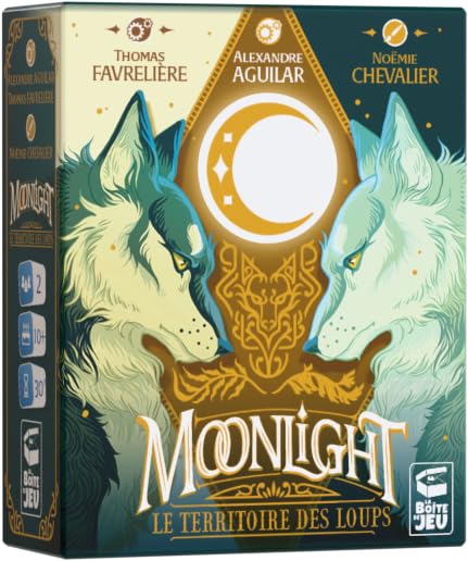 Moonlight Le Territoire des Loups - Jeu de Société - Duel...