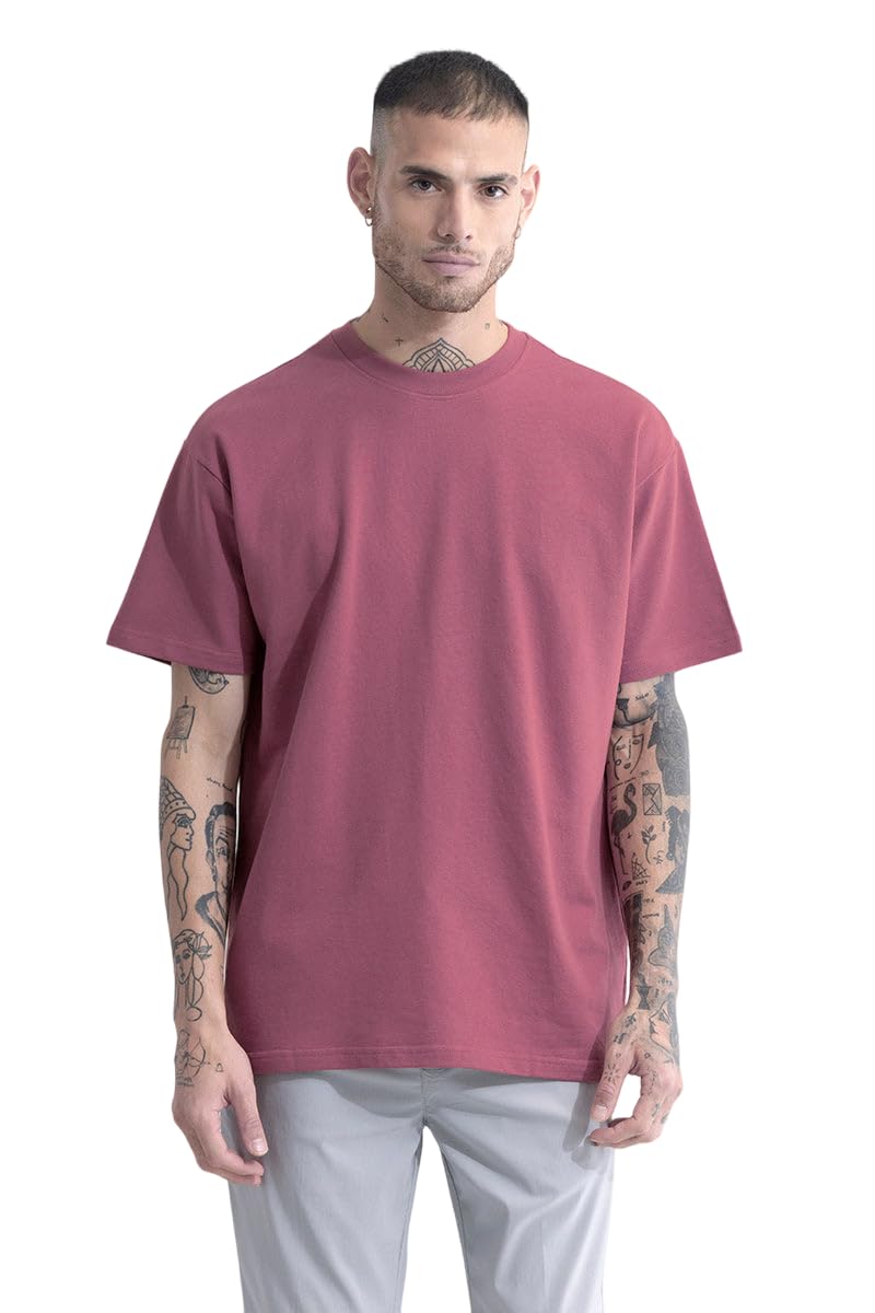 colorchakra Cotton Oversized Tshirt for Mens Down Shoulder Loose fit t-Shirt Men Baggy Style Oversize t-Shirt (Sizes Xs to 4XL)-picture-18