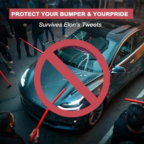 Image of 3pcs Musk Tesla Bumper Sticke - I Bought This Before Elon Went Crazy, Anti Elon Sticker, Teslas Bumper Sticker, Tesla Bumper Sticker Elon, Waterproof Vinyl Decal for Car, Truck, Laptop, Window