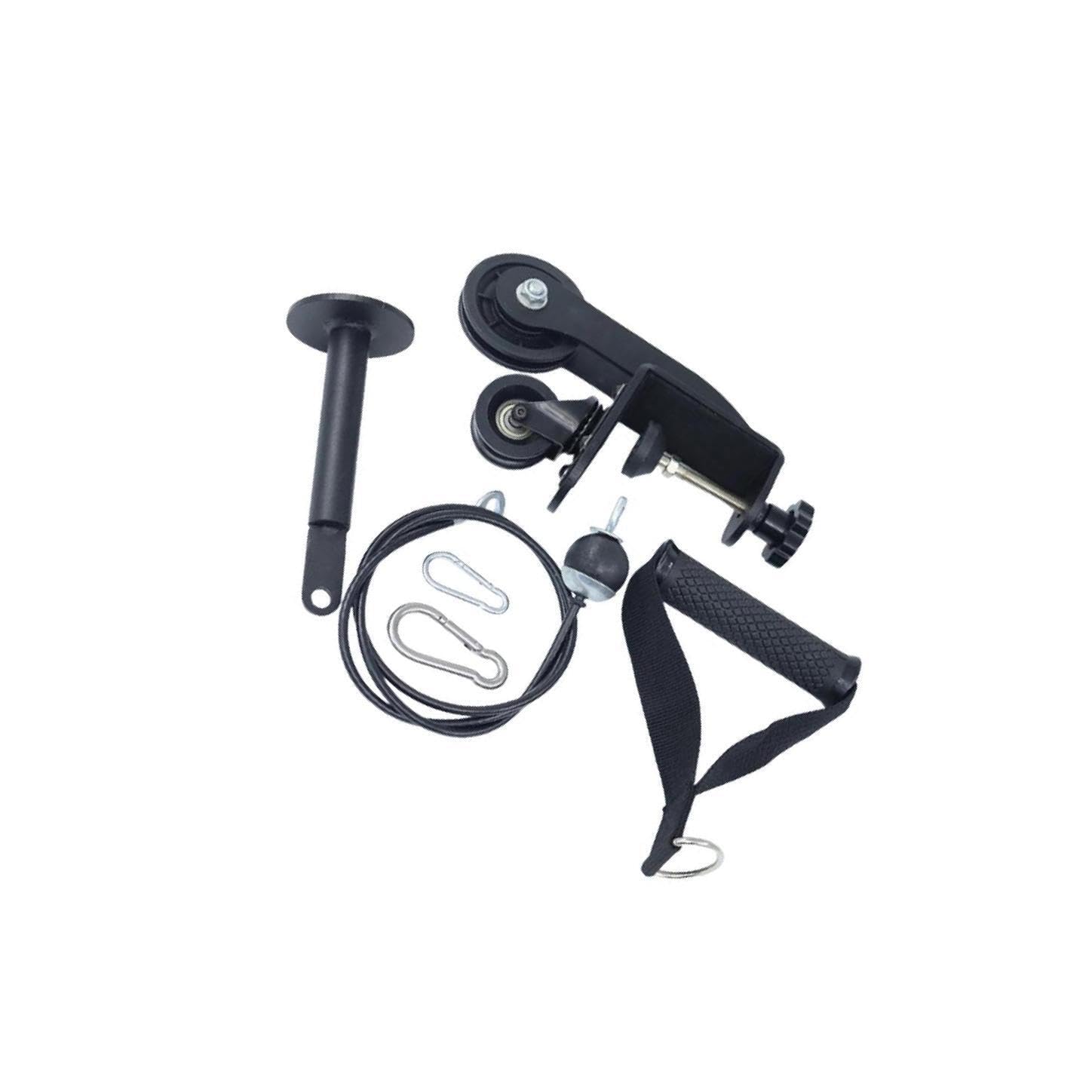 Sangle de bras de fer et poulie de musculation, accessoires pour un équipement de fitness polyvalent à domicile : musculation des biceps, entraînement des -bras, etc.