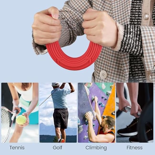 Inspack Flex Tennis Elbow Therapy Bar, Flexbar Treatment, Grip Strength Trainer, Therabars Flex Bars Physical Tendonitis, Wrist, Pain Relief, Forearm Strengthener Hand Exercise, Resistance Twist 25lb 15lb 10lb