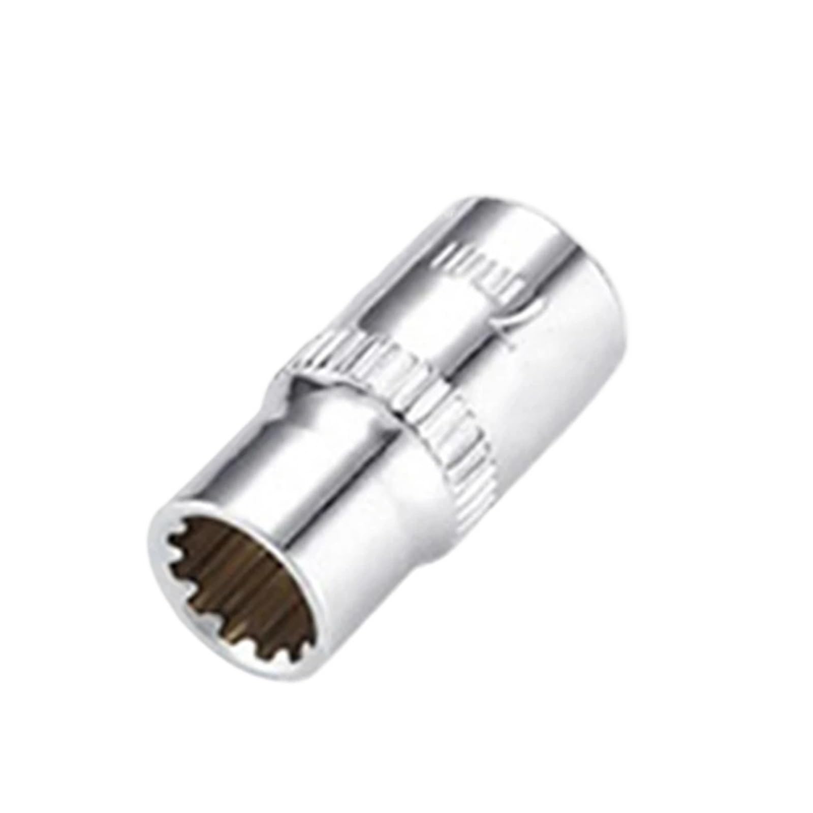 Llave de trinquete Torx de 1/4 con adaptador universal de 12 dientes para tuercas de 7mm