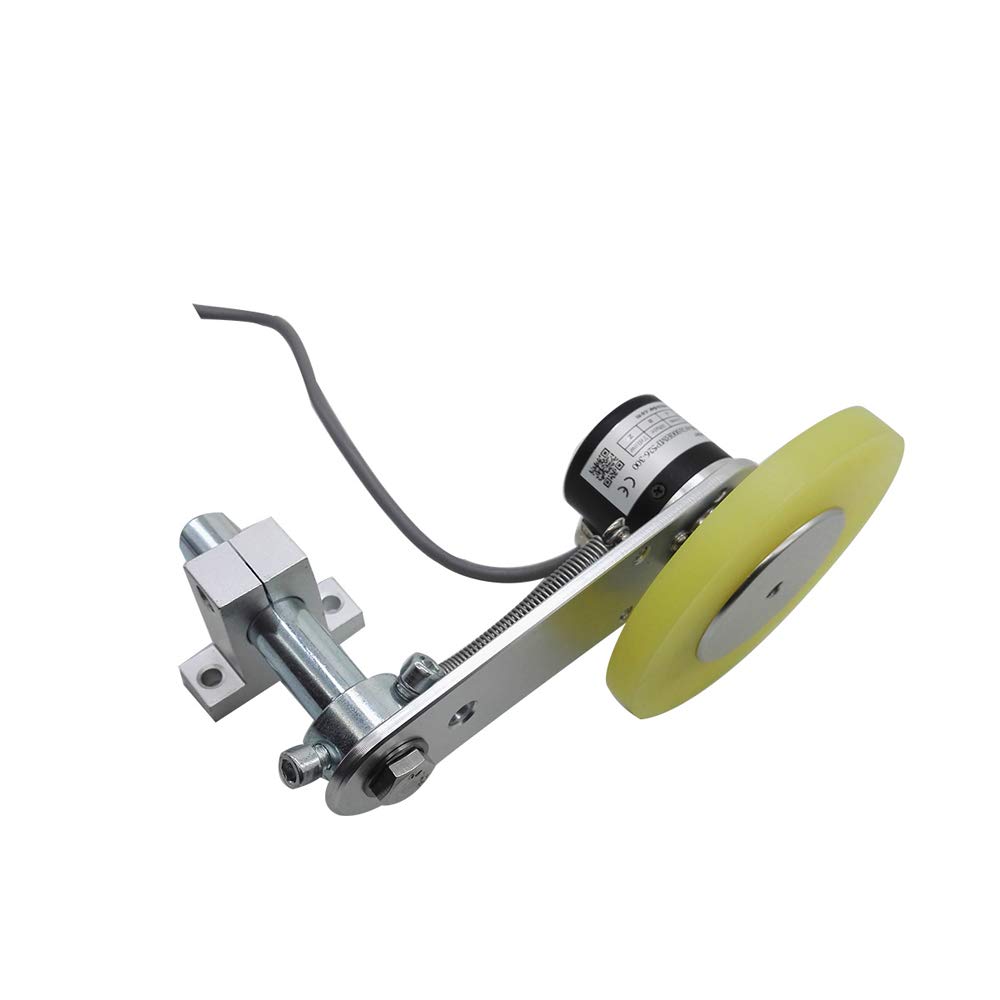 Contametri per ruota 300mm Trasduttore per ruota perimetrale 300 mm Sensore di misura della lunghezza dell'encoder rotativo in uscita push pull