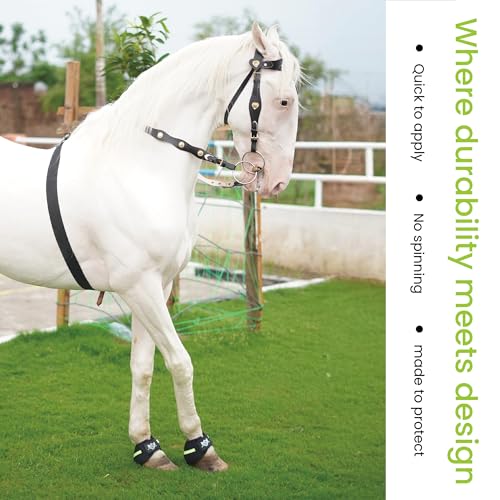 Image of Bell Boots | Prevent Horses from Injury | Professional Bell Boots for Horses with Superb Protection, Durability, Comfort, Relaxable & Lightweight | Easily Remove mud & dust