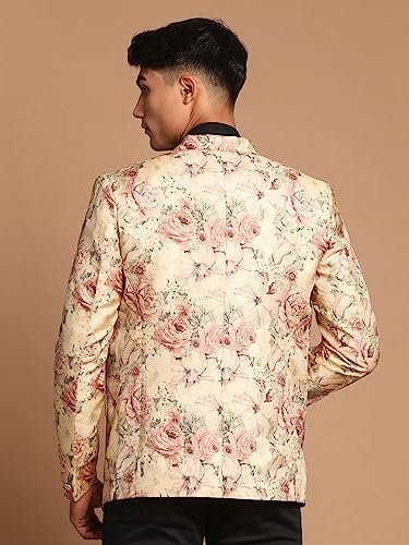 Image of VASTRAMAY Men's Silk Blend Blazer