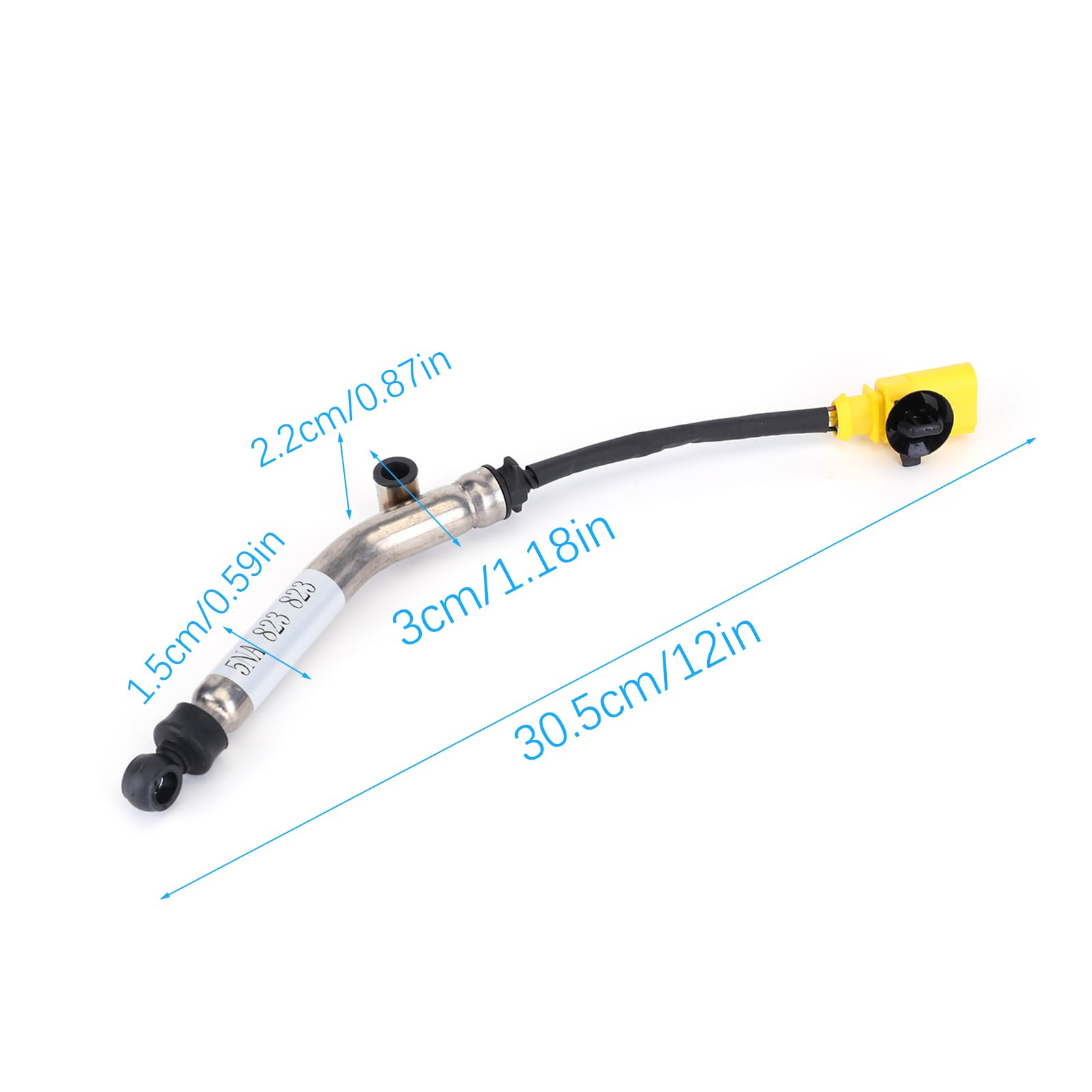 5NA823823E Attuatore cofano attivo per Tiguan II 5N 2016 2017 2018 2019 2020 2021 2022 2023 Sinistra o Destra Cofano Attuatore Attuatore cofano