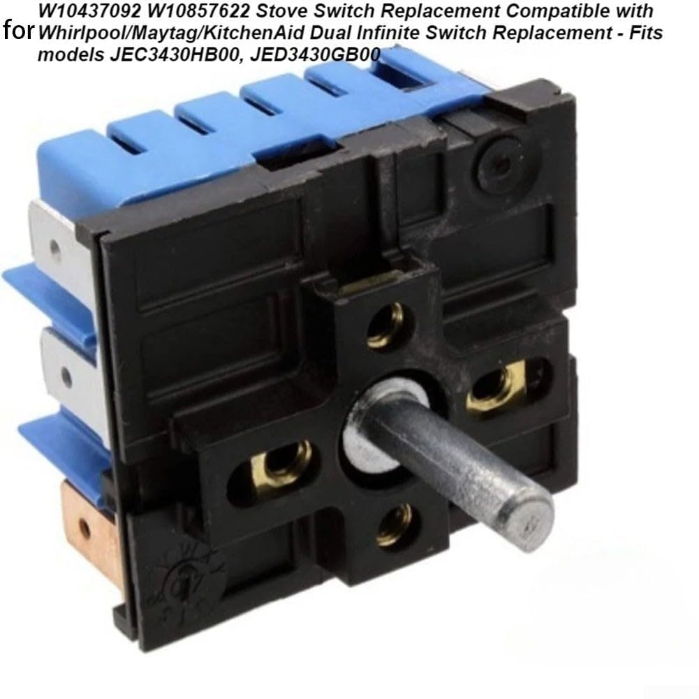 per interruttore Fornello Gas W10857622 W10437092 Controllo Fiamma
