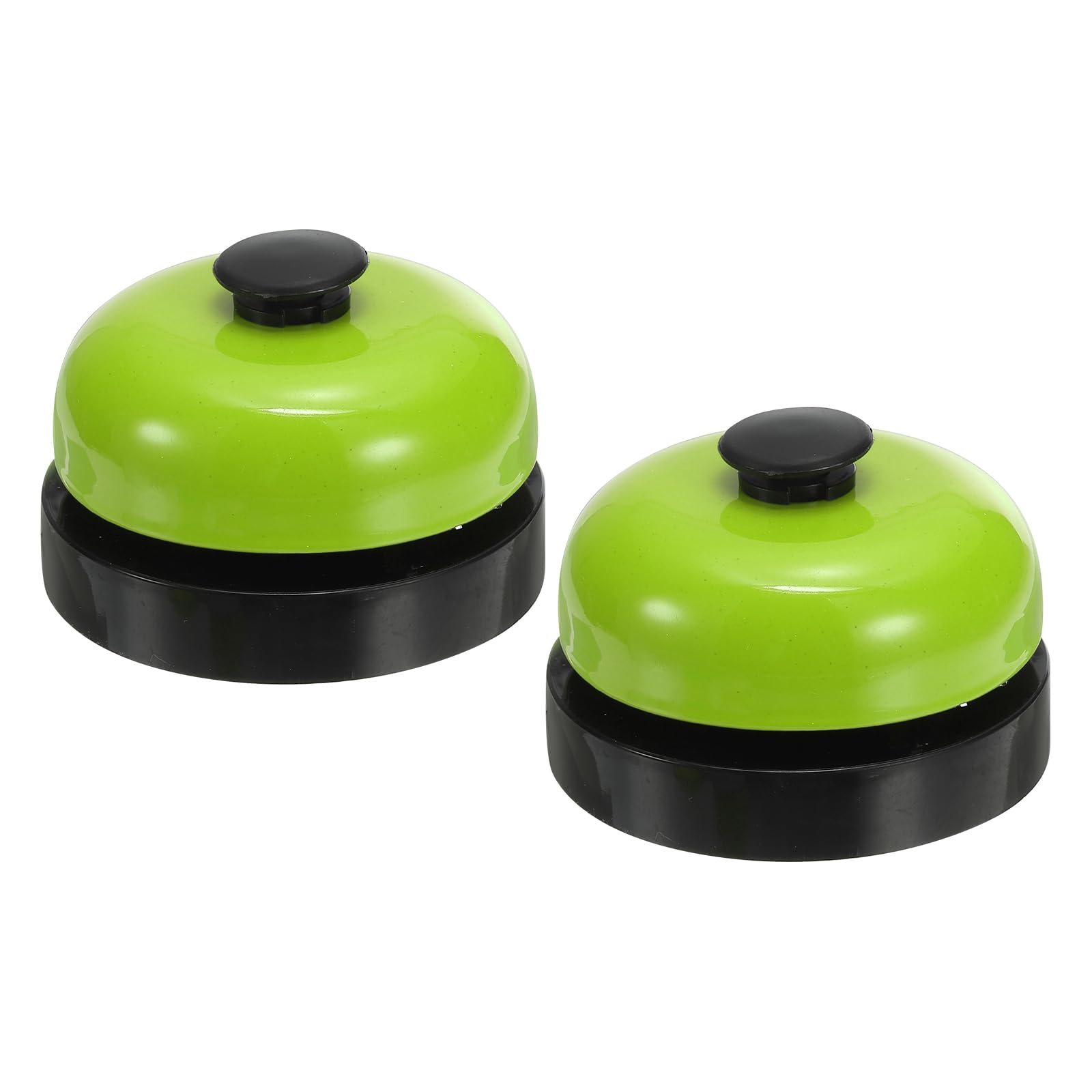 PATIKIL Desk Call Bell 2.5" Diameter,2 Pcs Dinner Desk Front Bell for Service with Metal Anti-Rust Construction for Hotel Restaurant Reception Areas Office Warehouse