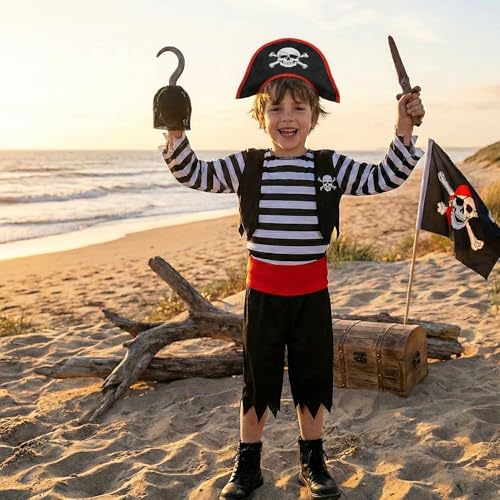 Disfraz Pirata para Niños 4-6 Años miniatura 2