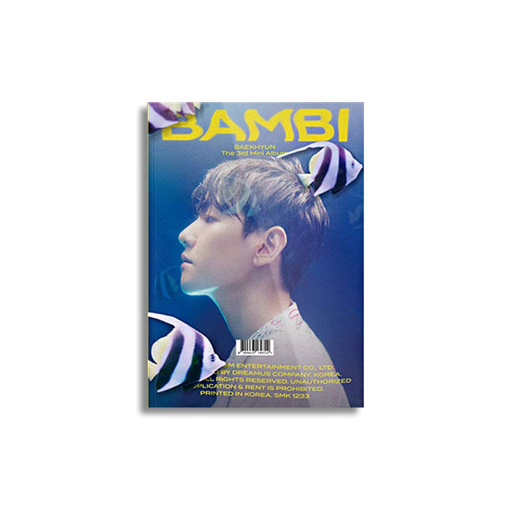 Baekhyun Bambi 3rd Mini Album Photobook Version (Folded Poster, Cover A)