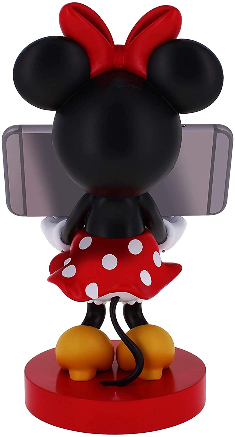 Cableguys Disney Minnie Mouse Support Manette et Porte Telephone - Gaming Accessoire et Figurine pour Bureau et Gamer Setup, Compatible avec Xbox, PlayStation et la Plupart des Manettes