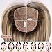 starluck Hair Toppers for Women Real Human Hair, 5