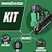 Metabo HPT 18V MultiVolt™ Cordless Framing Nailer Kit | Accepts 2-Inch up to 3-1/2-Inch Clipped & Offset Round Paper Strip Nails | 30 Degree Magazine | NR1890DCS