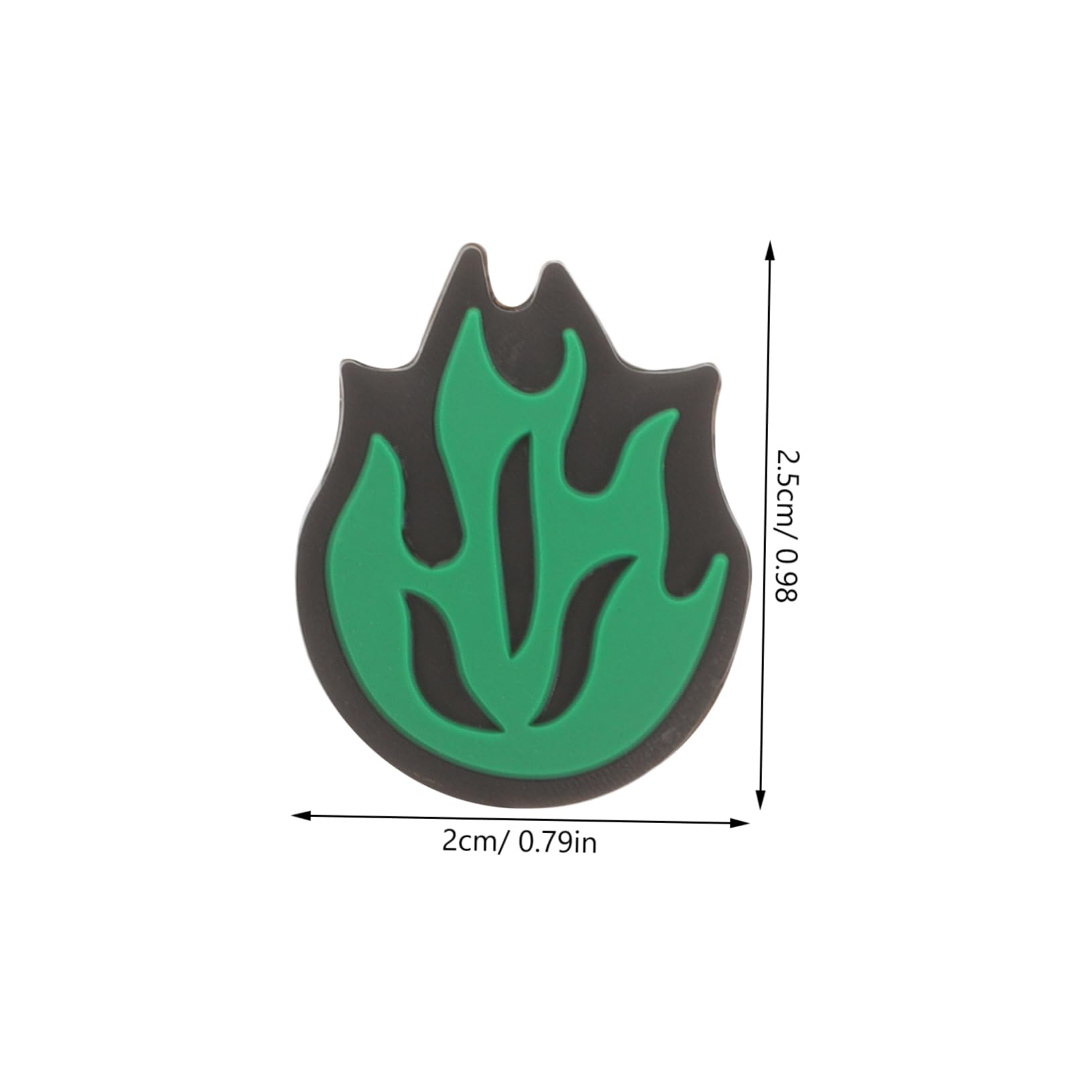 Abaodam 6Pcs Fire Shaped Silicone Tennis Racket Dampeners Lightweight Vibration Absorbers for Enhanced Control and Comfort Compatible with Various Racket