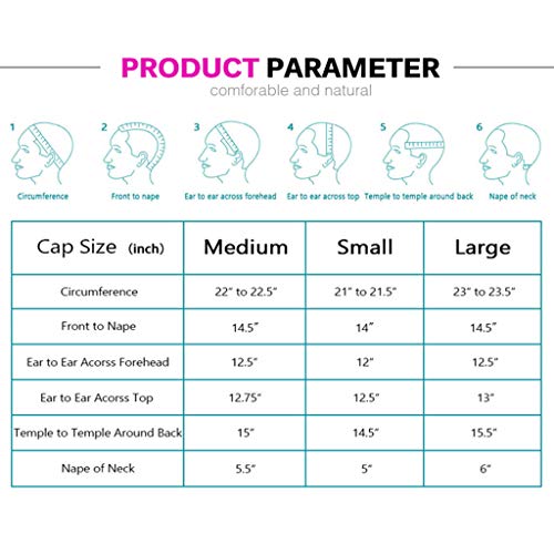 Flameer Moda Feminina Cabelo Perucas Longas Perucas Sintéticas Peruca Encaracolada Reta Completa