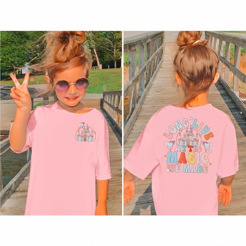 Girl Magical Shirt Magic Kingdom Shirt Long Live All The Magic We Made Tshirt Holiday Castle Family Vacation Outfit2