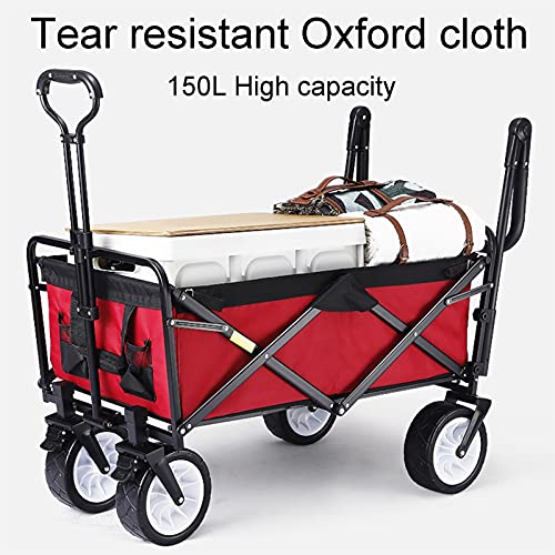 Garden Trolley Draagbare Reistrolley, Verstelbare Handgreep, Opbergtrolley Met Metalen Frame, Gemakkelijk Mee Te Nemen… - Image 6