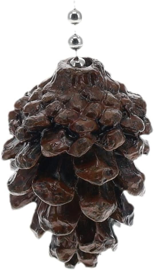 Top Brass Rustic Pinecone Ceiling Fan Pull Chain - Cabin Lodge Decor