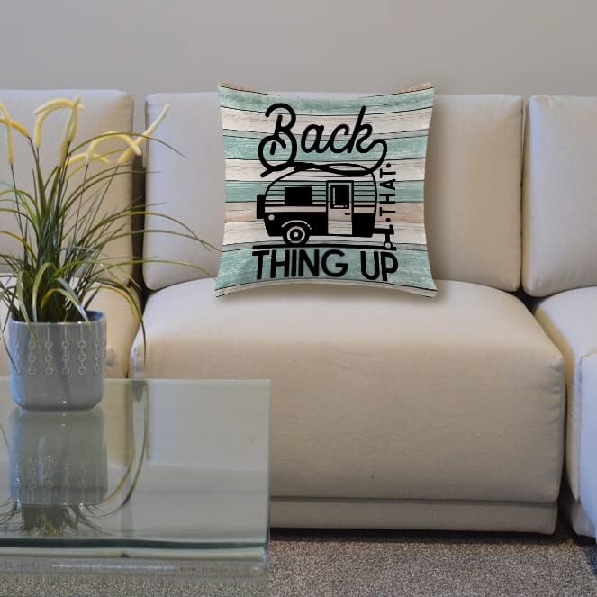 Miniatura 2 de I Hate - Fundas de almohada extraíbles de 18 x 18 pulgadas, fundas de cojín decorativas suaves para sofá, automóvil, remolques, caravanas,