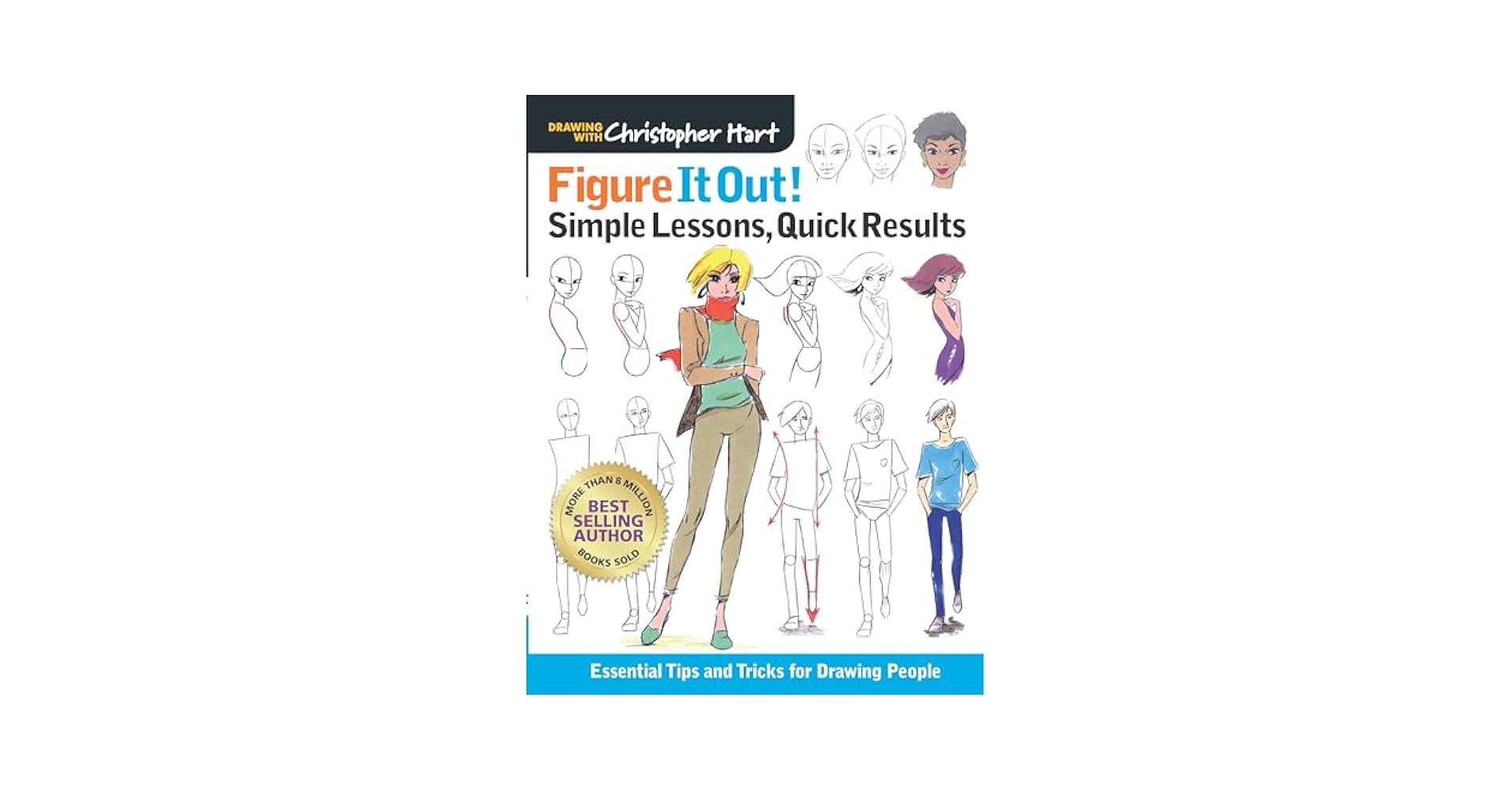 洋書　クリストファー・ハート　Figure It Out! Figure It Out! The Beginner's Guide to Drawing People