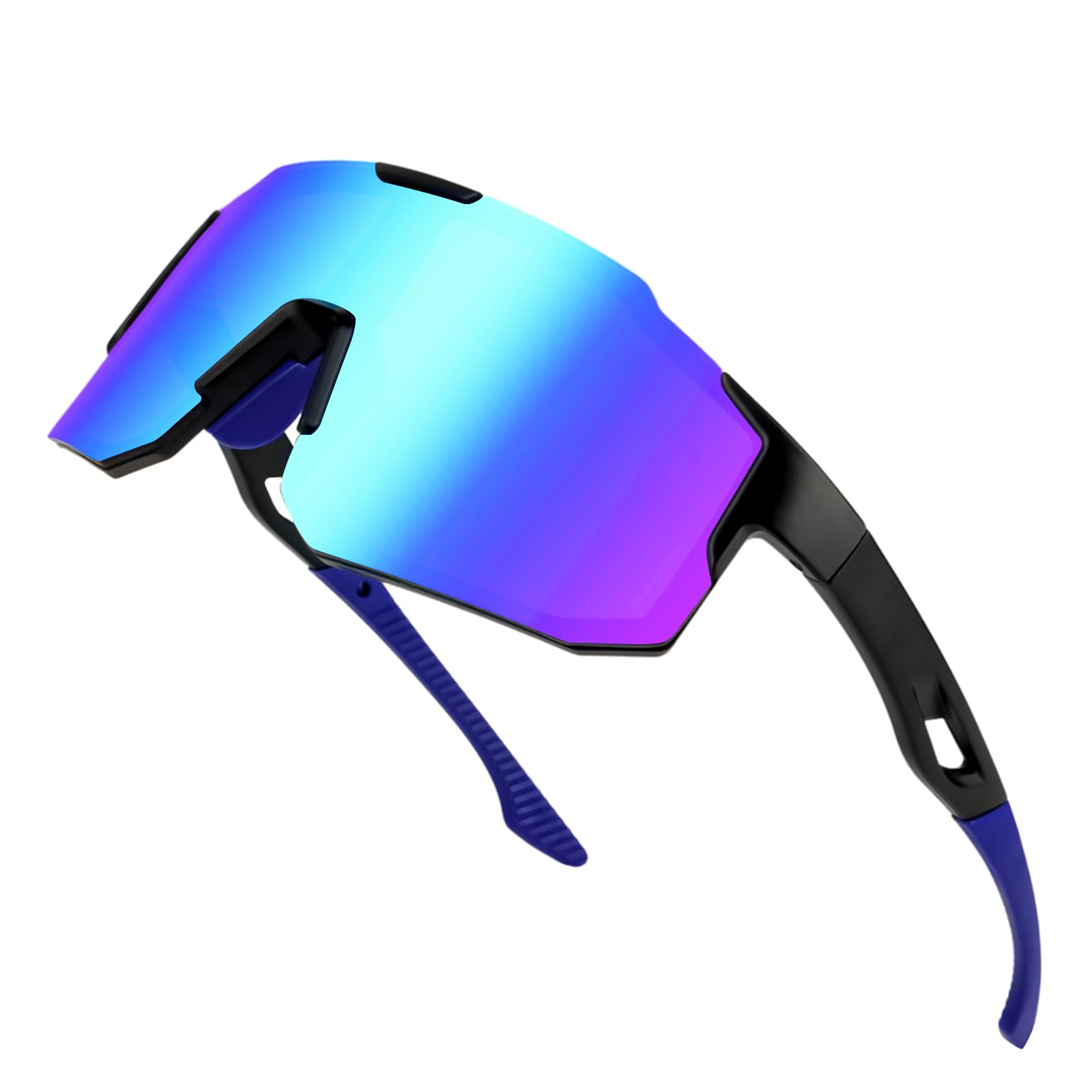 NVIYAM Gafas Polarizadas Ciclismo Hombre,Gafas Running Mujer,Resistentes al Viento UV 400,Gafas de Sol Deportivas Hombre,Anti UV, para Actividades al aire libre,Como Ciclismo,Escalada,Conducción