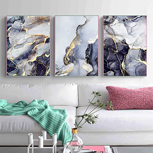 JNAOZI Luxury Liquid Marble Prints Picture, Islamic Wall Pictures - Image 4