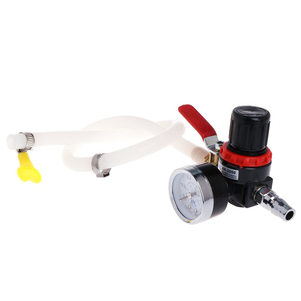 GUMEI Universel Voiture Liquide de Refroidissement réservoir d'eau détecteur de Fuite radiateur testeur de Pression jauge