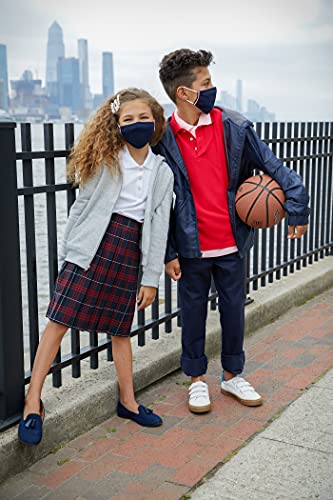 French Toast Boys' Adjustable Waist Relaxed Fit Pant (Standard & Husky), Navy Blue, 6 #TOP5