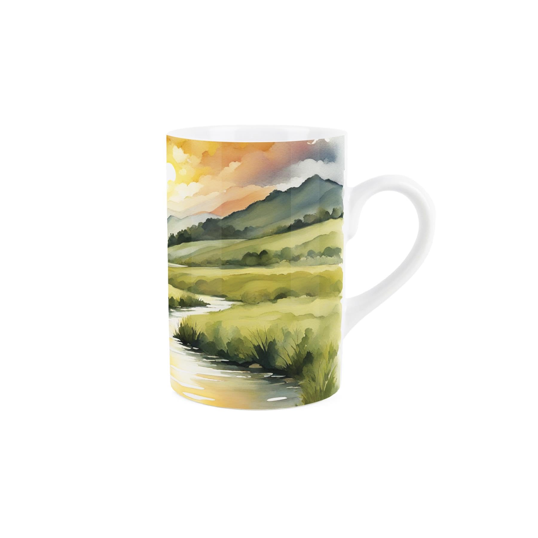 Purely Home Highland Cow British Wildlife Mug - Countryside Animals/Birds Artwork - Tea Coffee Hot Drinks Ceramic Mug Gift/Present - Image 2