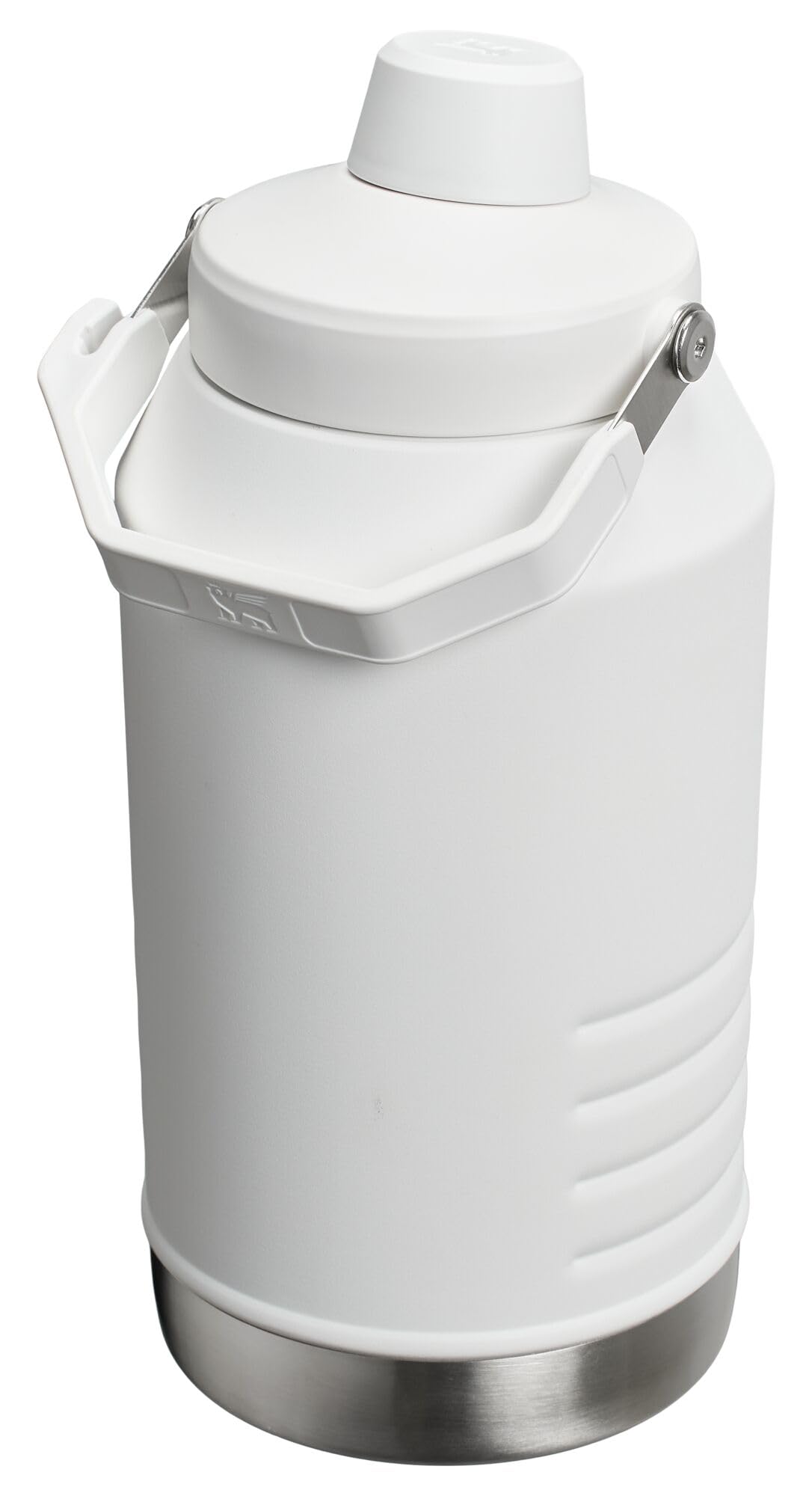 Stanley IceFlow - Jarra de flujo rápido con asa, 96 onzas, tapa de boquilla en ángulo giratorio, a prueba de fugas para viajes y deportes, acero inoxidable aislado, sin BPA, Frost 2.0
