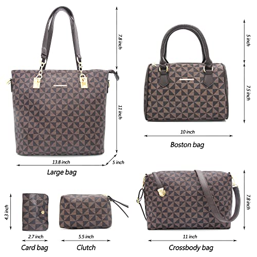 Image of 2E-youth Designer Purses and Handbags for Women Satchel Shoulder Bag Tote Top Handle Bag