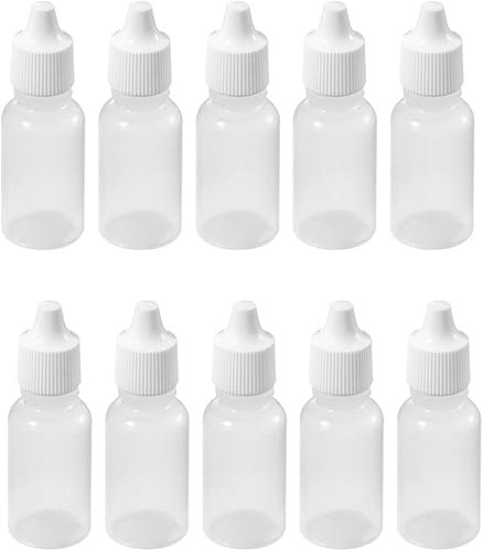 esowemsn 24pcs 0.3 fl oz botella de plástico vacía cuentagotas botellas gotero líquido ojo exprimible (0.3 fl oz) disponible en Yaxa Costa Rica
