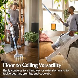 Bissell PowerClean 200W Self-Standing Cordless Vacuum w/Tangle Free Brush Roll, Removeable Battery, Wall Mount, Upholstery Tool & Bright Headlights, 4173