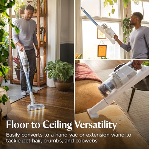 Image of Bissell PowerClean 200W Self-Standing Cordless Vacuum w /Tangle Free Brush Roll, Removeable Battery, Wall Mount, Upholstery Tool & Bright Headlights, 4173