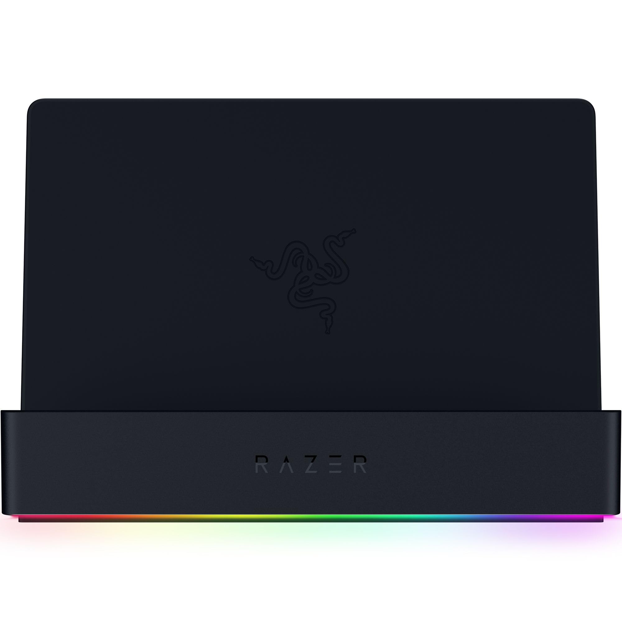 Razer Handheld Dock Chroma - Hub di ricarica HDMI 6 porte per dispositivi mobili di gioco o tablet (3x USB-A, 1x HMDI, 1 USB-C 100W Passthrough Charging, 1x GbE) Nero