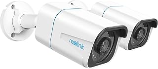 Reolink 2 Pezzi 4K Telecamera PoE Esterno Bullet con Rilevamento di PersoneVeicoli Videosorveglianza con Time Lapse impermeabile IP66 Visione Nottura IR Audio e Slot per Scheda Micro SD RLC 810A Reolink 2 Pezzi 4K Telecamera PoE Esterno Bullet con Rilevamento di PersoneVeicoli Videosorveglianza con Time Lapse impermeabile IP66 Visione Nottura IR Audio e Slot per Scheda Micro SD RLC 810A