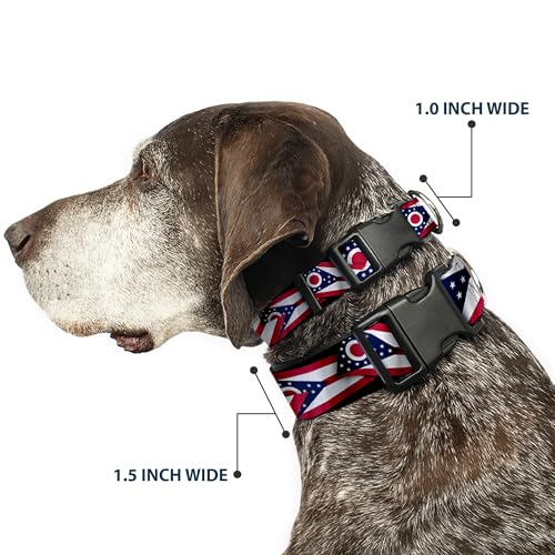 Collar Buckle Down ajustable de 6 a 9 pulgadas con broche de plastico 3