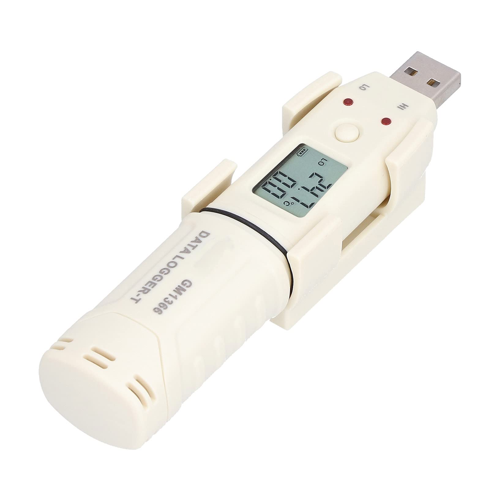 Cyfrowy rejestrator temperatury USB Inteligentny rejestrator temperatury LED w pomieszczeniach wewnętrznych do domowego biura
