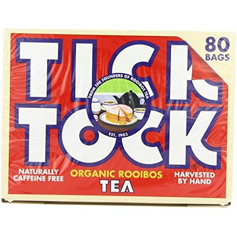 Tick Tock Organic Rooibos Tea 80Bag X 1 Cover