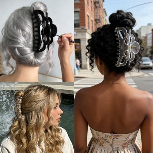 Pinzas grandes para cabello grueso y fino miniatura 5
