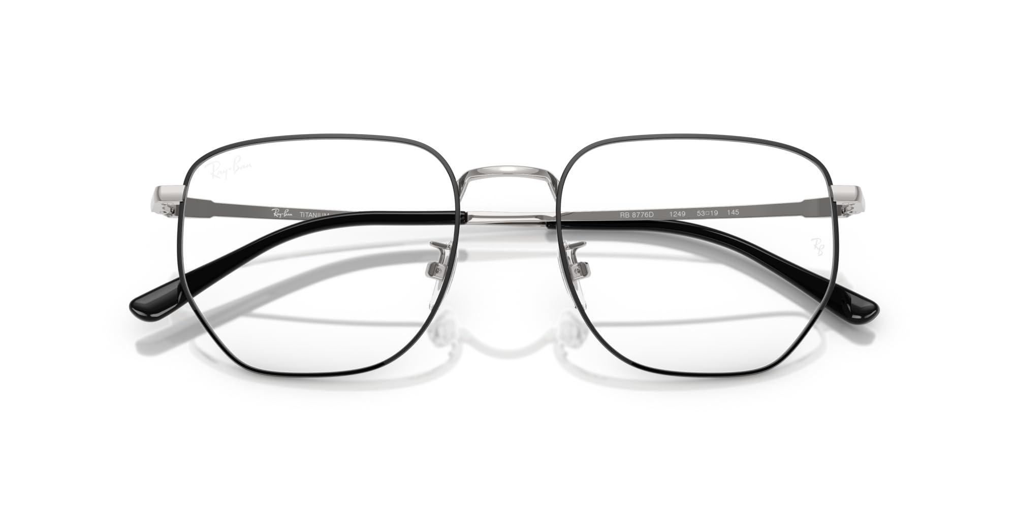 Amazon.com: Ray-Ban RX8776D Square Prescription Eyewear