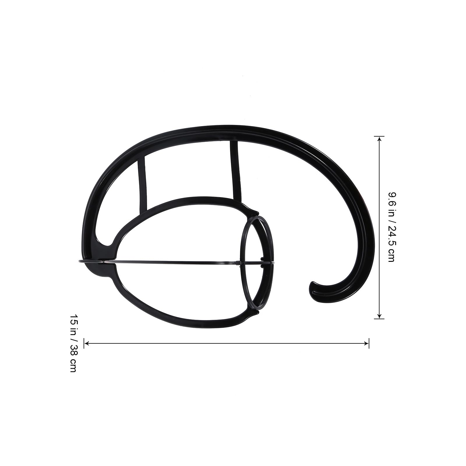 6piezas Soporte para Peluca Expositor de Pelucas Portátil para Guardar Sombreros y Exhibirlos Salón de Belleza