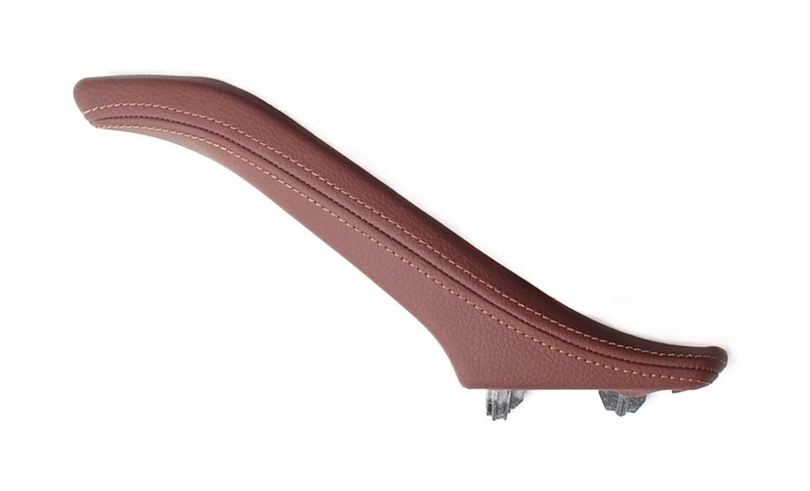 FANGZIQF Inner Door Pull Handles Left Right Interior Passenger Door Leather Pull Handle Assembly for 5 Series F10 F11 F18 520i 523i 525i 528i 535i(Right Brown)