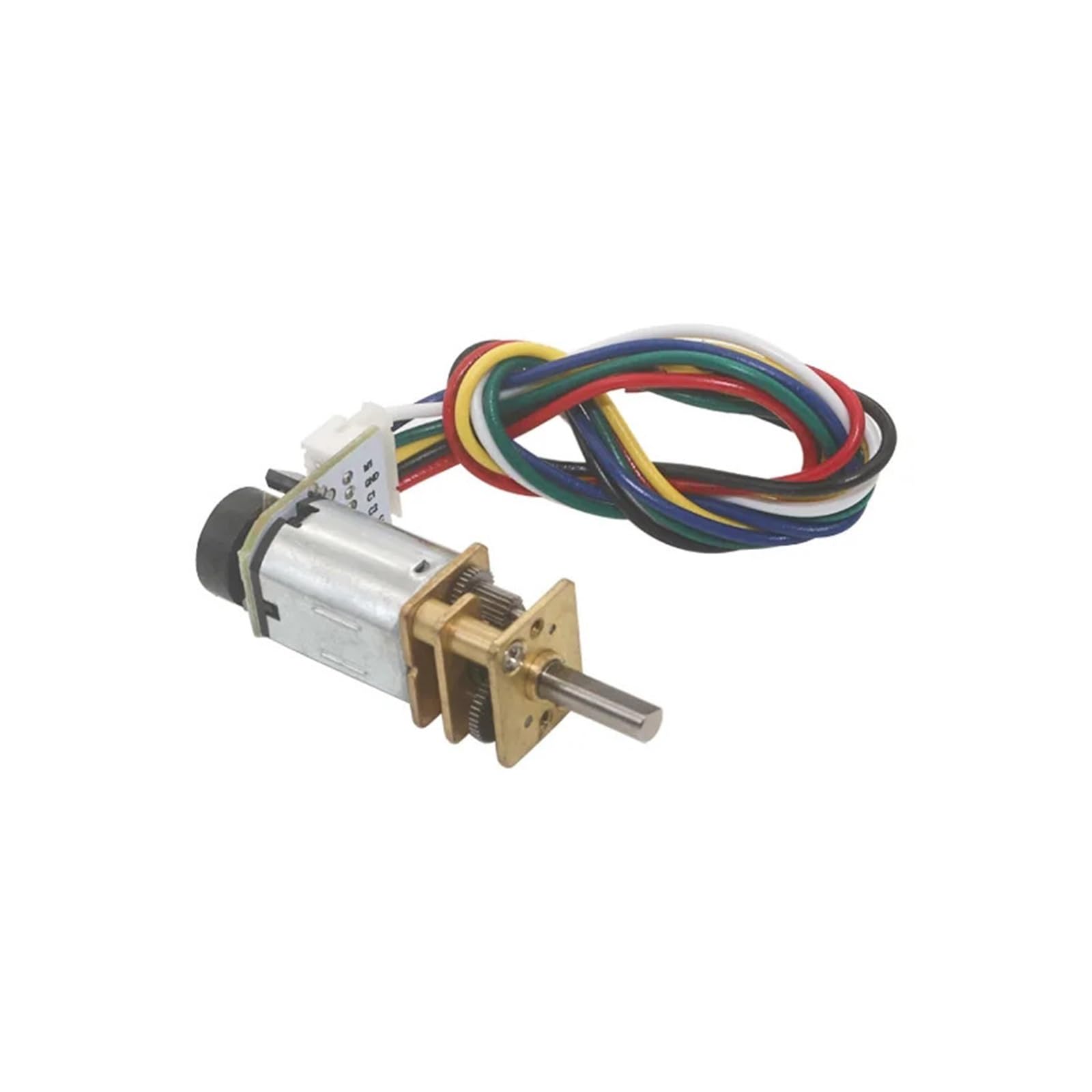 ZIDRMTKVK 39RPM to 1500RPM 6v N20 DC Gear Motor 12mm Gearbox Full Metal Reducer(750 RPM)